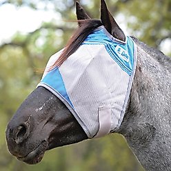 Cashel Crusader Horse Fly Mask, Blue, Arabian