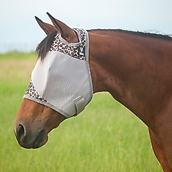 Cashel Crusader Horse Fly Mask, Leopard, Yearling