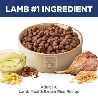 Show full view: Hill's Science Diet Adult Lamb Meal & Brown Rice Recipe Dry Dog Food, 33-lb bag slide 4 of 13