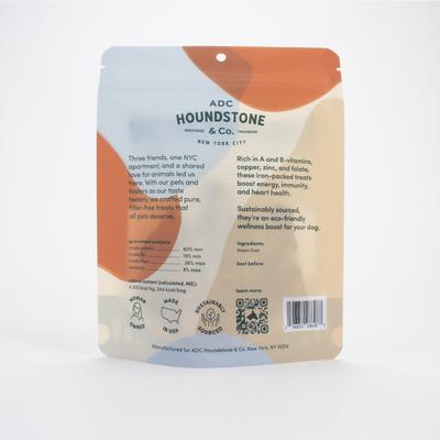 Show full view: Houndstone Bison Liver Freeze-Dried Dog Treats, 2-oz bag slide 4 of 6