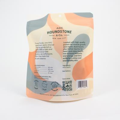 Show full view: Houndstone Duck Hearts Freeze-Dried Dog Treats, 2-oz bag slide 4 of 6