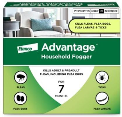Show full view: Flea Prevention Kit - Dogs (23-110 lbs) Advantus Soft Chews + Advantage Household Fogger slide 6 of 9