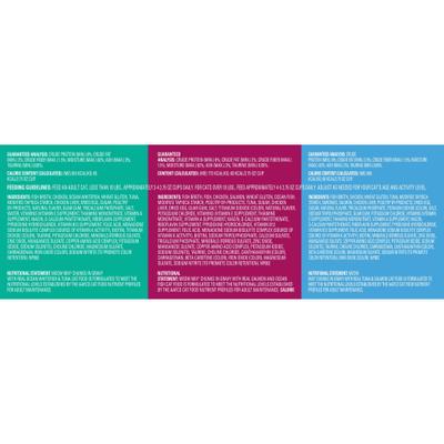 Show full view: Meow Mix Savory Morsels Seafood Favorites Variety Pack Cat Food, 2.75-oz cup, case of 12 slide 9 of 11