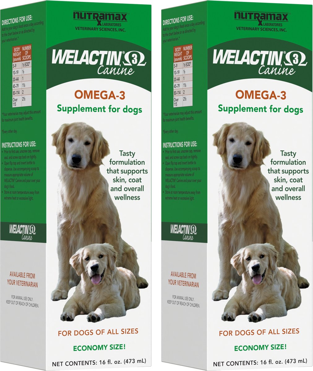 Nutramax Welactin Omega-3 softgel supplement bottle