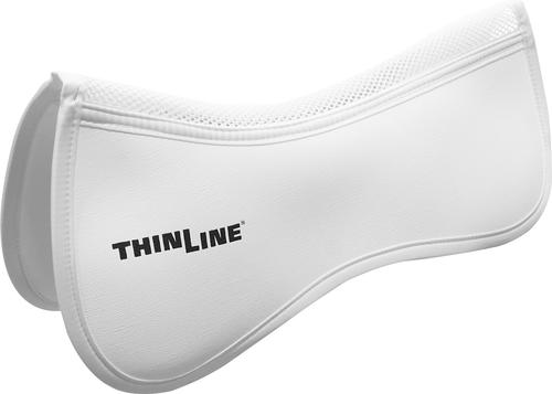 Show full view: ThinLine Perfect Fit Horse Half Saddle Pad, White, Medium slide 2 of 3