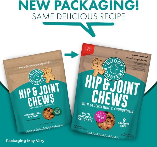 Stashios Soft Chews+ Hip & Joint Support Dog Treats, 5-oz bag