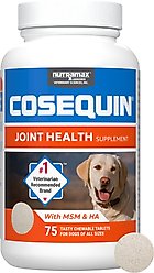 Nutramax Cosequin DS Plus MSM & Hyaluronic Acid (HA) Joint Health Supplement + Greenies Pill Pockets Canine Chicken Flavor Dog Treats slide 2 of 9