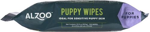 Show full view: ALZOO Plant Based Puppy Dog Grooming Wipes, 100 count slide 4 of 8