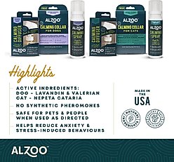 ALZOO Natural Plant Based Calming Dog Spray, 3.4-fl oz bottle slide 2 of 7