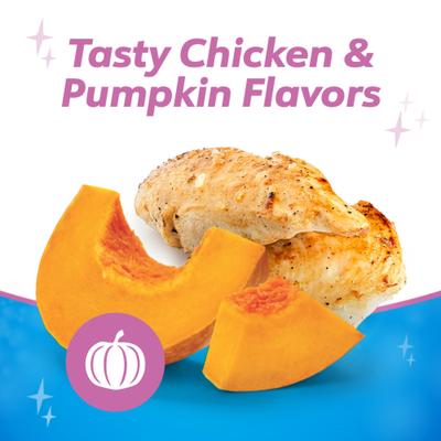 Show full view: DentaLife Plus Digestive Support Chicken & Pumpkin Flavor Large Dental Dog Treats, 6 count slide 5 of 12