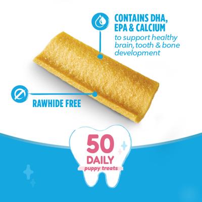 Show full view: DentaLife Chicken Flavored Puppy Teething Dental Chews, 50 count slide 4 of 12