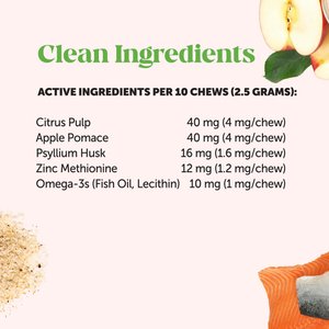 Pet Honesty Hairball Control Chicken Flavored Chews Digestive Support Supplement for Cats, 3.7-oz pouch