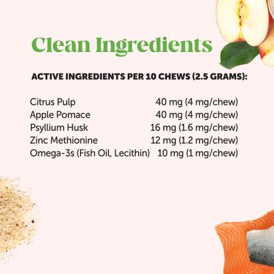 Show full view: Pet Honesty Hairball Control Chicken Flavored Chews Digestive Support Supplement for Cats, 3.7-oz pouch, 2 count slide 4 of 12