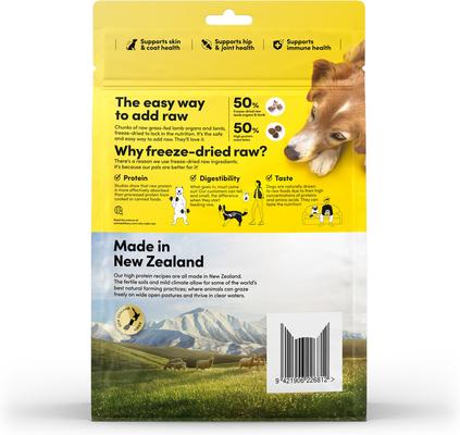 Show full view: Animals Like Us RawMix50 Grass-Fed Beef + Cage-Free Chicken + Grass-Fed Lamb Dog Food slide 9 of 9