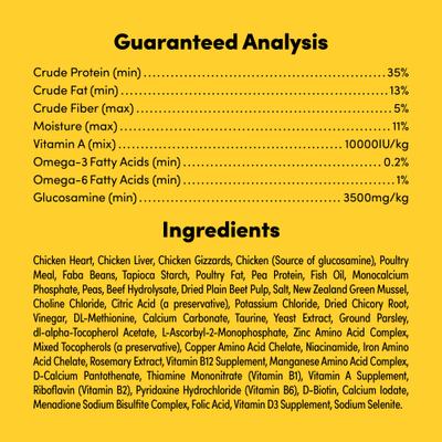 Show full view: Animals Like Us RawMix50 Grass-Fed Beef + Cage-Free Chicken + Grass-Fed Lamb Dog Food slide 7 of 9