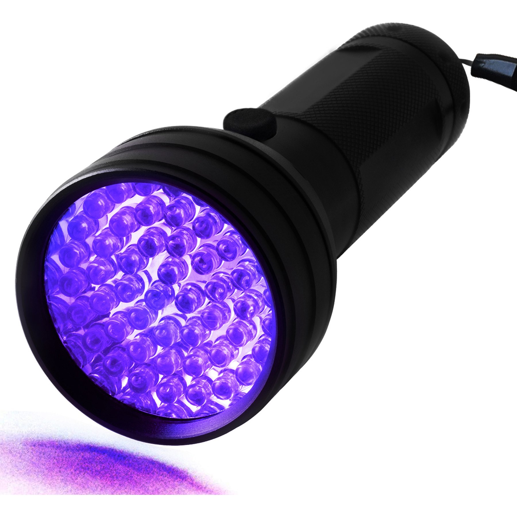 Vila Pet Urine Detector UV Black Flashlight for Dog Urine & Stain Detection, 7-in, Black