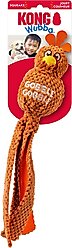 KONG Thanksgiving Wubba Turkey Gobble Squeaky Dog Toy, Brown, Large slide 2 of 3