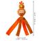 Show in main carousel: KONG Thanksgiving Wubba Turkey Gobble Squeaky Dog Toy, Brown, Large slide 3 of 5
