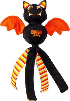 Discontinued - KONG Halloween Wubba Ballistic Bat Squeaky Dog Toy, Black,  Large - Chewy.com