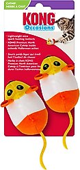KONG Halloween Occasions Mice Cat Toy with Catnip, Orange, 2 count slide 2 of 3