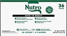 Nutro Grain-Free Beef, Chicken, Turkey & Lamb Stew Cuts in Gravy Variety Pack Adult Wet Dog Food, 3.5...
