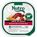 Nutro Grain-Free Simmered Beef & Potato Stew Cuts in Gravy Adult Wet Dog Food Trays, 3.5-oz, case of 24