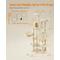 Show in main carousel: FEANDREA 66.1-in Plush Cat Tree, Beige slide 6 of 8