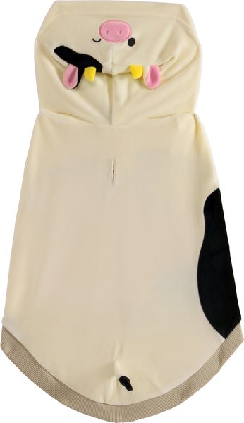 Show full view: Squishmallows Connor Cow Dog Costume Hoodie, X-Large slide 1 of 3
