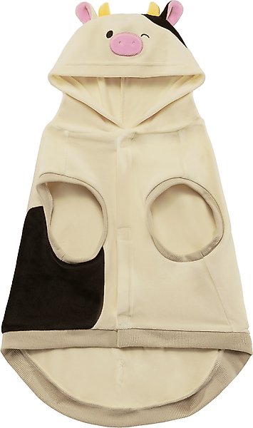 Show full view: Squishmallows Connor Cow Dog Costume Hoodie, Small slide 3 of 3