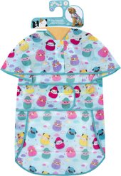 Squishmallows Waterproof & Lightweight Dog & Cat Raincoat, Large slide 1 of 3