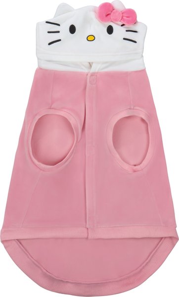 Show full view: Hello Kitty & Friends Dog Costume Hoodie, Pink, Large slide 1 of 3