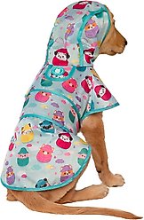 Squishmallows Waterproof & Lightweight Dog & Cat Raincoat, Large slide 2 of 3