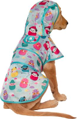 Show full view: Squishmallows Waterproof & Lightweight Dog & Cat Raincoat, Large slide 3 of 3