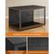 Show in main carousel: FEANDREA Double Door Table Furniture Style Dog Crate, Ink Black, 56.1 inch slide 2 of 6