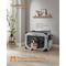 Show in main carousel: FEANDREA Collapsible Soft-Sided Dog Crate, Smoke Gray, 36 inch slide 2 of 6
