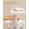 Show in main carousel: FEANDREA Multi-Level 44.1-in Plush Cat Tree & Condo, Cream White slide 2 of 5