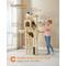 Show in main carousel: FEANDREA Multi-Level 69-in Plush Cat Tree & Condo, Sand Beige slide 2 of 7