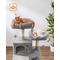 Show in main carousel: FEANDREA 66.1-in Plush Cat Tree, Light Gray slide 5 of 9