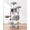 Show in main carousel: FEANDREA 66.1-in Plush Cat Tree, Light Gray slide 3 of 9