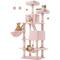 Show in main carousel: FEANDREA 66.1-in Plush Cat Tree, Jelly Pink slide 1 of 9