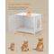 Show in main carousel: FEANDREA Modern End Table Furniture Style Cat Litter Box Enclosure, 28.5-in, Snow White slide 4 of 6