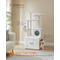 Show in main carousel: FEANDREA Modern 54.3-in 2-in-1 Plush Cat Tree & Condo with Litter Box Enclosure, Cloud White slide 9 of 10