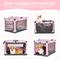 Show in main carousel: Petsfit Soft Sided 3-Door Collapsible Dog Crate, Pink, Medium slide 5 of 12