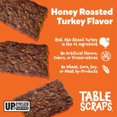 Show full view: Disney Table Scraps Winnie the Pooh Honey Roasted Turkey Flavor Upcycled Dog Treats, 5-oz bag slide 4 of 7