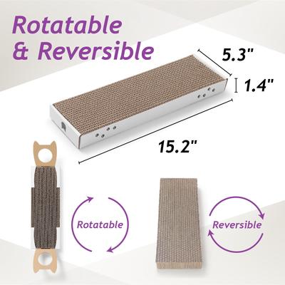 Show full view: Necoichi Hang & Scratch Doorknob Scratcher, White slide 6 of 7