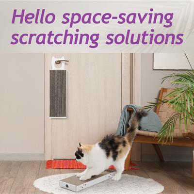 Show full view: Necoichi Hang & Scratch Doorknob Scratcher, White slide 3 of 7