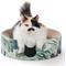 Show in main carousel: Necoichi Cozy Cat Scratcher Bowl Toy, Go Green, Large slide 1 of 8