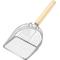 Show in main carousel: Ownpets Iron Metal Cat Litter Scoop with Eucalyptus Wood Handle, Large slide 1 of 9