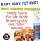 Show in main carousel: Zone Protects Pets Fur-Silk Detangle Spritzer Spray, Frosted Lavender, 10-fl oz bottle slide 5 of 5
