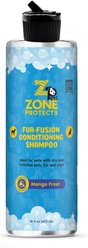 Zone Protects Pets Fur-Fusion Conditioning Shampoo, Mango Frost, 16-fl oz bottle slide 1 of 5